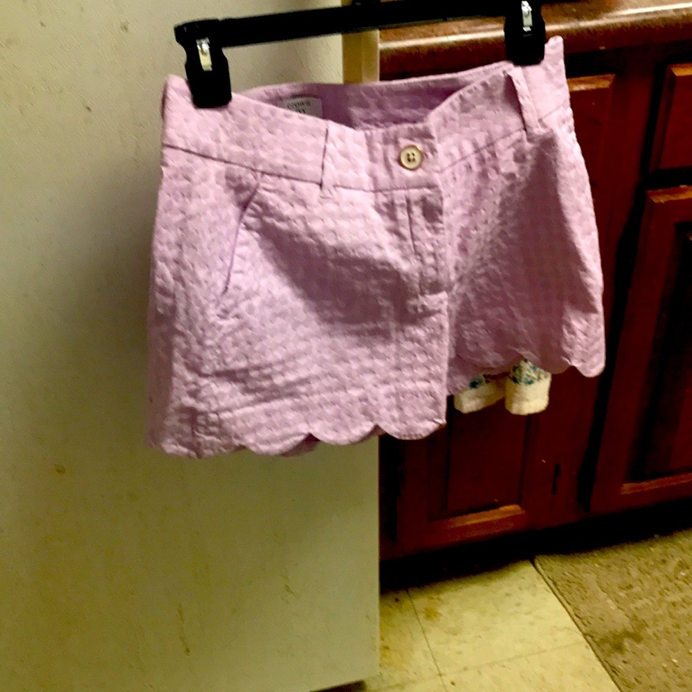 Purple shorts
